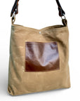 Daytona Waxed Canvas Hobo Bag