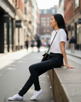 Harbor Leather Foldover Crossbody