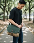 Englewood Waxed Canvas Field Bag