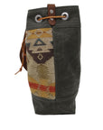 Wildwood Waxed Canvas Bucket Bag - Navajo Southwest - 1820 Bag Co.