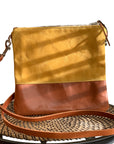 Sanibel Waxed Canvas & Leather Crossbody - 1820 Bag Co.