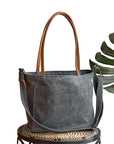 Highland Waxed Canvas Shopper