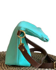 Stuart Zippered Waxed Canvas Fold-over Bag - 1820 Bag Co.