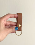 Simple Leather Keychain - 1820 Bag Co.