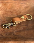 Leather Fob Keychain, Belt Clip Key Holder - 1820 Bag Co.