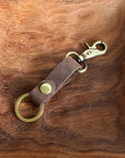 Leather Fob Keychain, Belt Clip Key Holder - 1820 Bag Co.