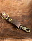 Leather Fob Keychain, Belt Clip Key Holder - 1820 Bag Co.