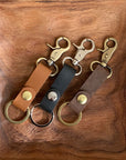 Leather Fob Keychain, Belt Clip Key Holder - 1820 Bag Co.