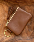 Naples Leather Key Chain Coin Purse - 1820 Bag Co.
