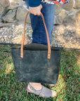 Sarasota Leather Tote - 1820 Bag Co.