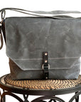 Englewood Waxed Canvas Mens Field Bag - 1820 Bag Co.