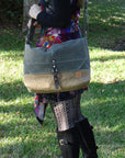 Sanford Waxed Canvas Messenger Bag, Laptop Bag - 1820 Bag Co.