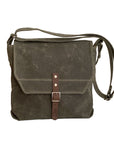 Hobe Satchel Waxed Canvas Bag - Large