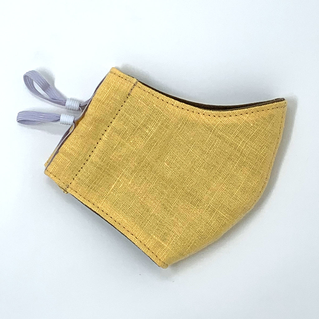 Simple Face Mask - European Linen with Adjustable Ear Loops