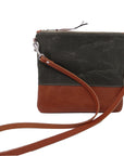 Sanibel Waxed Canvas & Leather Crossbody - 1820 Bag Co.