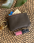 Naples Leather Key Chain Coin Purse - 1820 Bag Co.