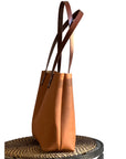 Sarasota Leather Tote - 1820 Bag Co.