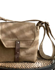 Hobe Satchel Waxed Canvas Bag - 1820 Bag Co.