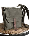 Hobe Satchel Waxed Canvas Bag - 1820 Bag Co.