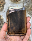 Milton Leather Slim Sleeve Wallet - 1820 Bag Co.