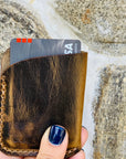 Milton Leather Slim Sleeve Wallet - 1820 Bag Co.