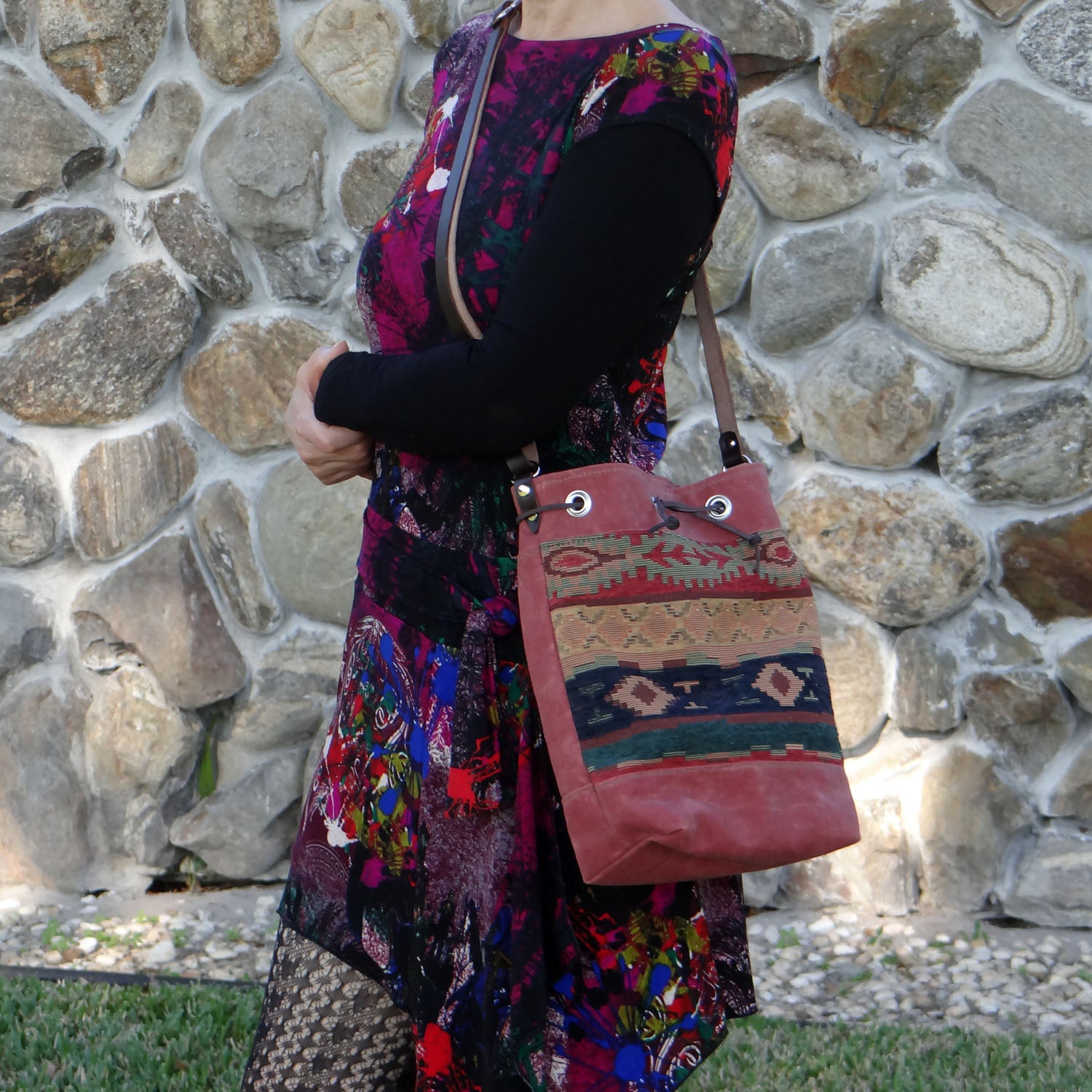 Wildwood Waxed Canvas Bucket Bag Collection
