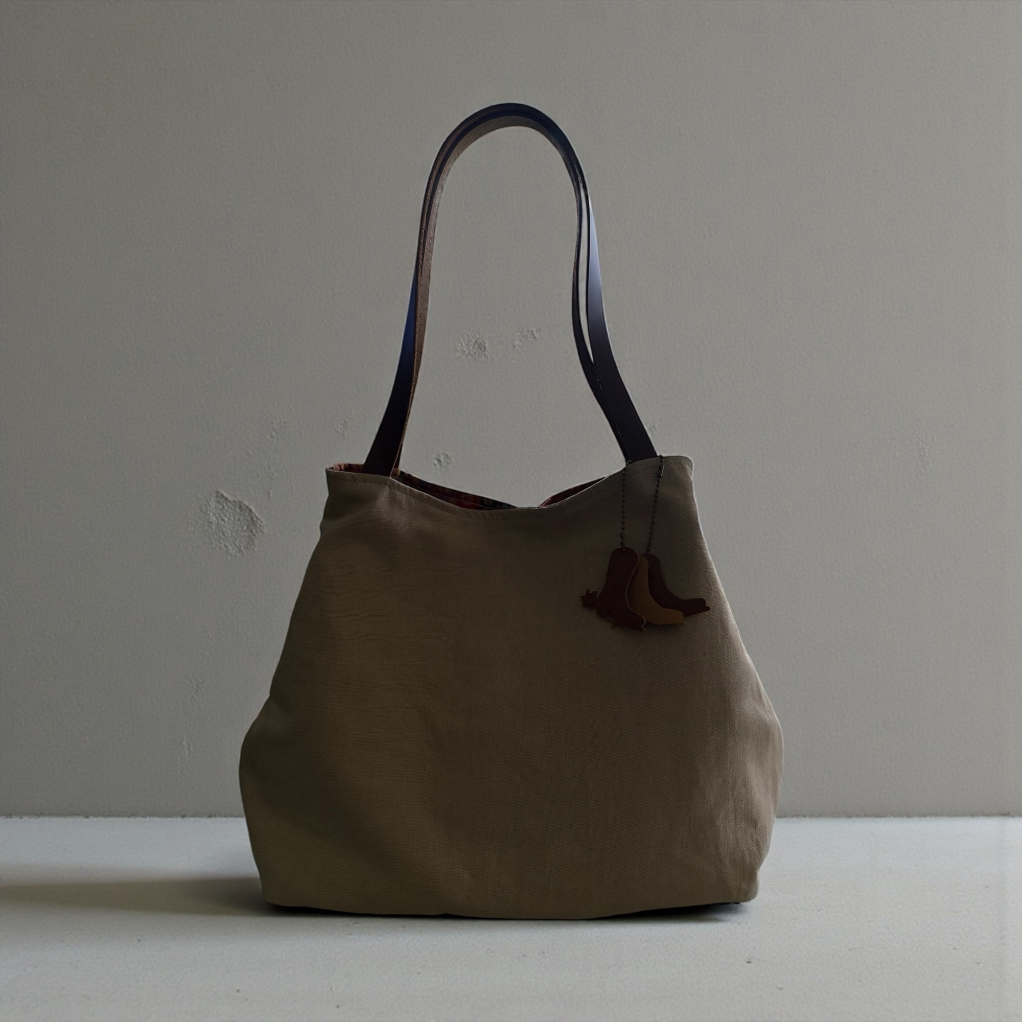 Leather Cowboy Boot Bag Charm – 3 Shades of Brown