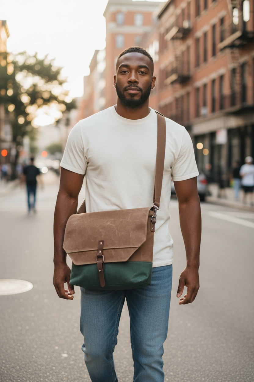 Englewood Waxed Canvas Field Bag