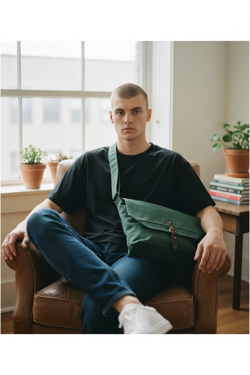 Englewood Waxed Canvas Field Bag