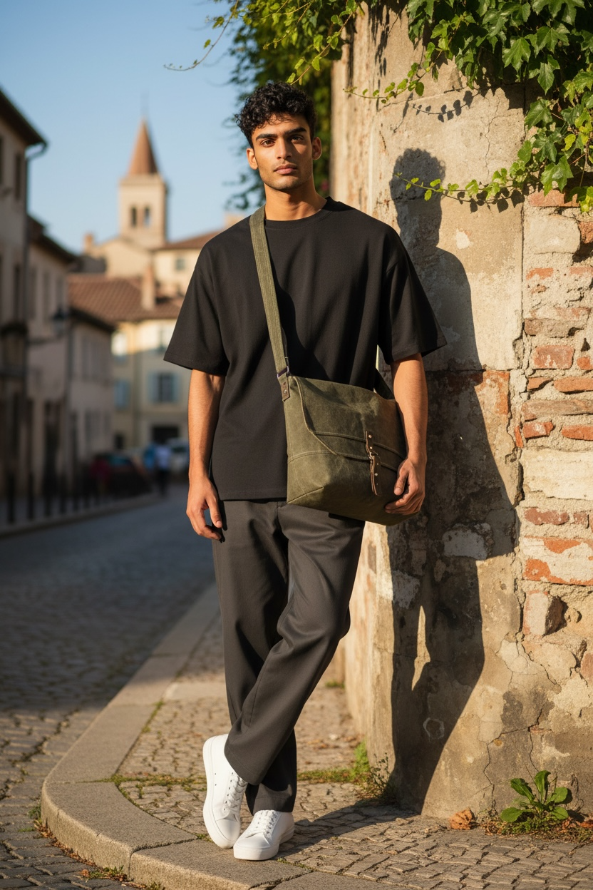 Englewood Waxed Canvas Field Bag