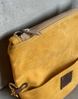 Stuart Zippered Waxed Canvas Fold-over Bag