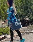 Highland Waxed Canvas Tote