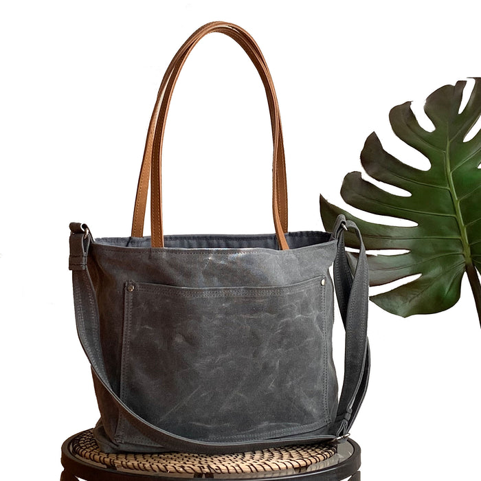 Highland Waxed Canvas Shopper