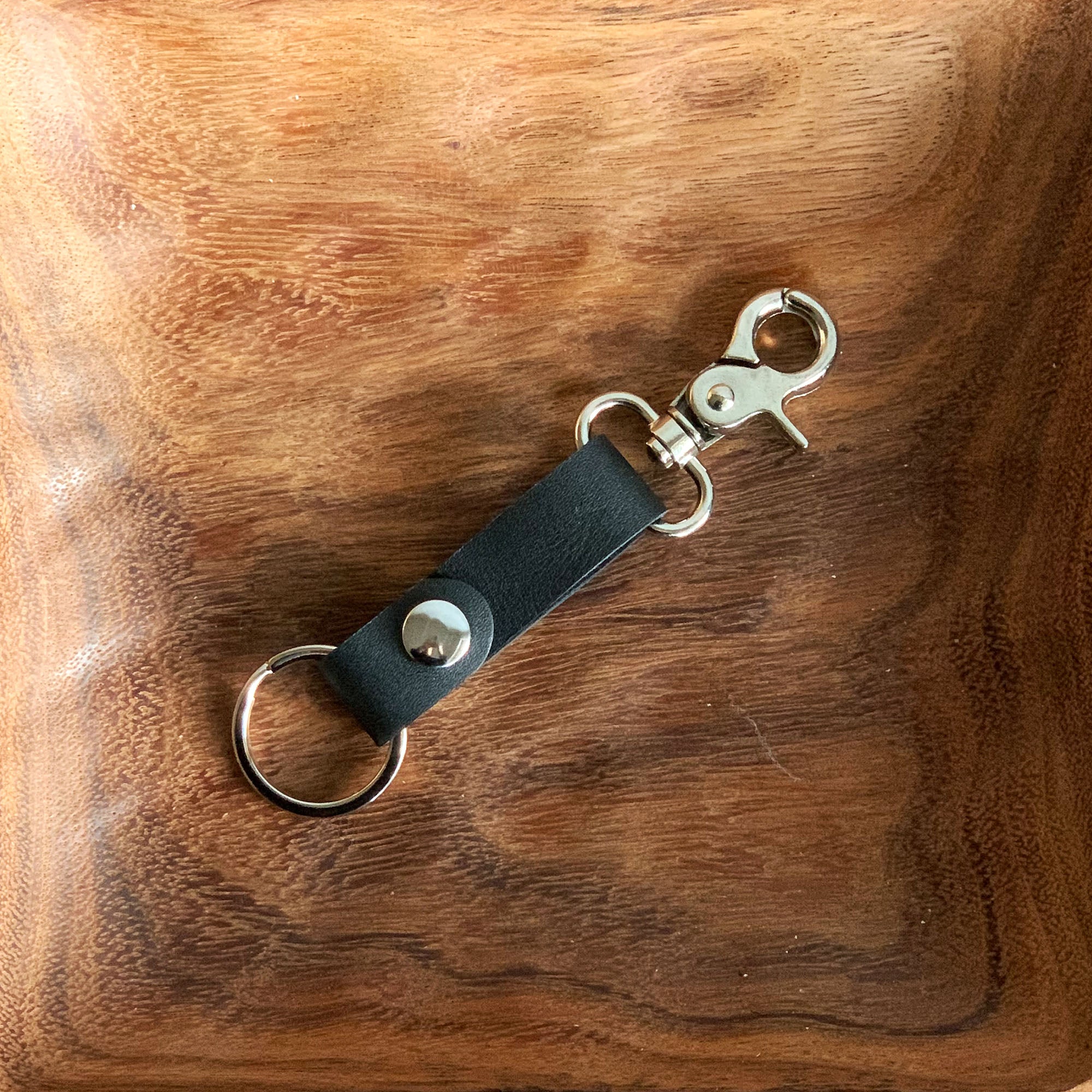 Leather Fob Keychain, Belt Clip Key Holder - 1820 Bag Co.
