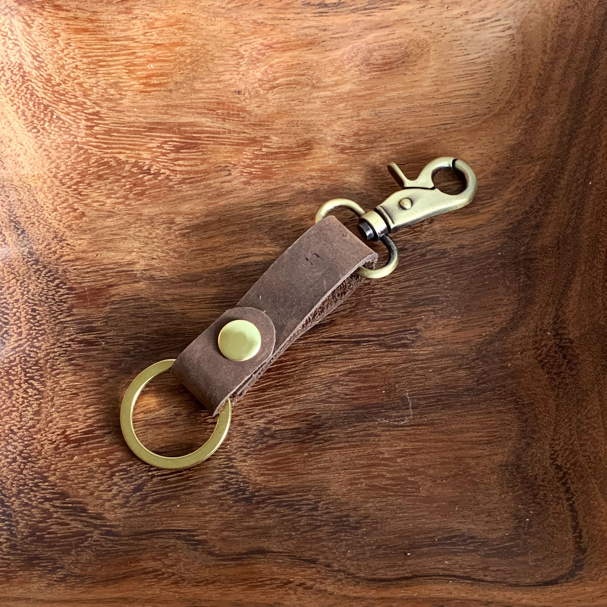 Leather Fob Keychain, Belt Clip Key Holder – 1820 Bag Co.