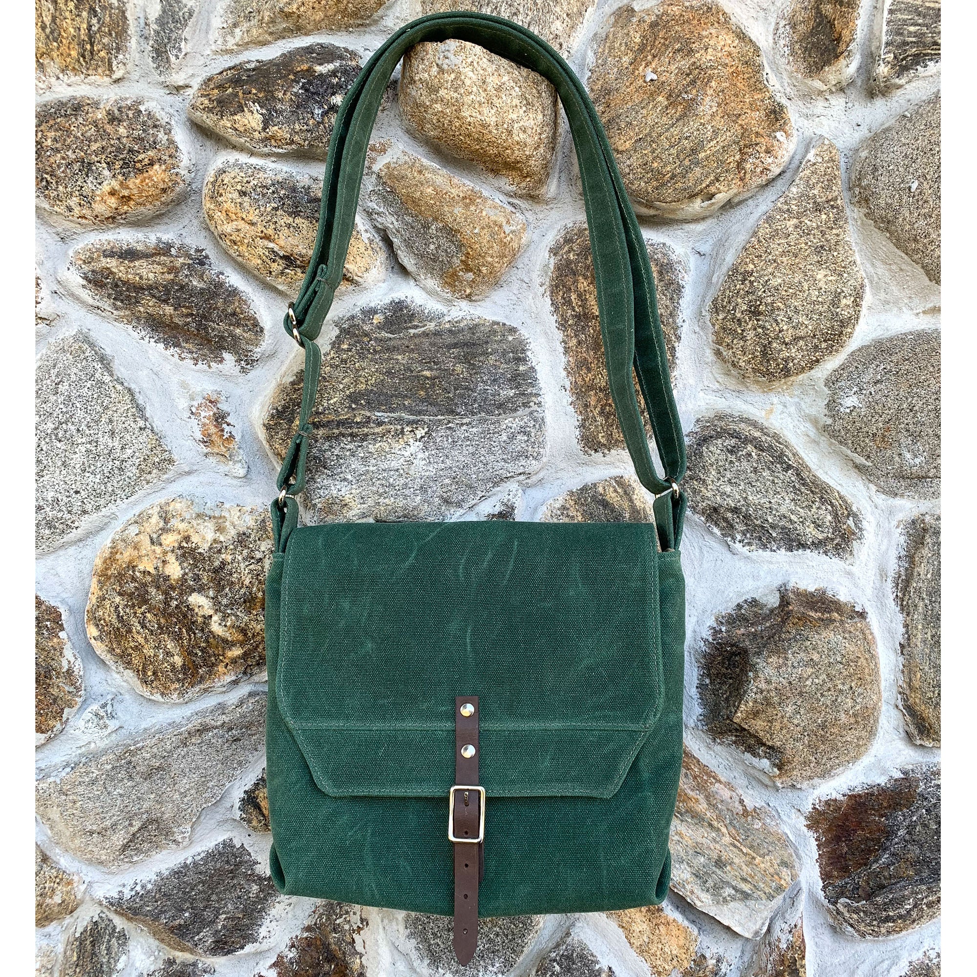 Hobe Satchel Waxed Canvas Bag - Large - 1820 Bag Co.