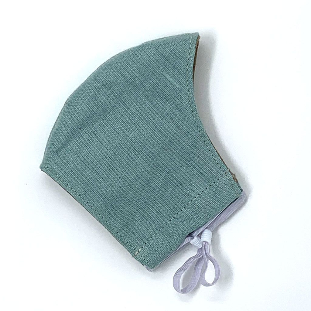 Simple Face Mask - European Linen with Adjustable Ear Loops