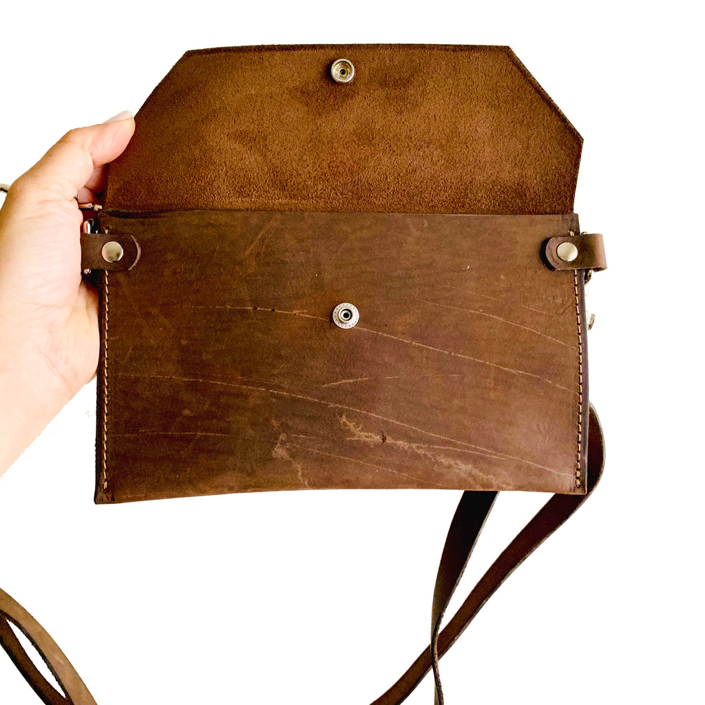 Aventura Leather Hip Bag - 1820 Bag Co.