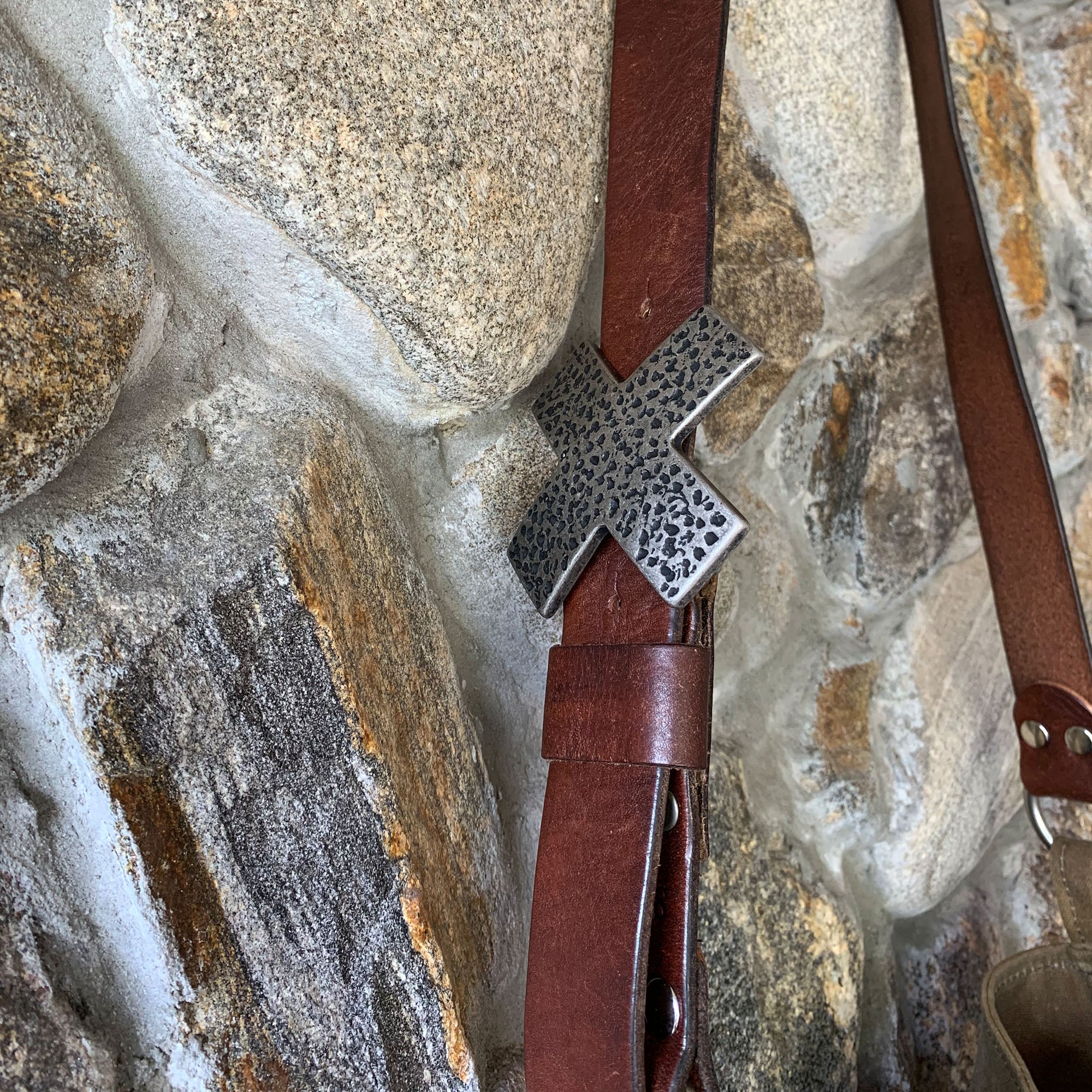 Daytona Waxed Canvas Hobo Bag with Recycled Leather Belt Strap, Boho Bag - 1820 Bag Co.